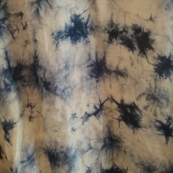 Tie Dye Embroidered Maxi Dress - Picture 12 of 12